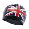 Men|Women TYR Sport Swim Caps|Swim Accessories | Tyr Adult Silicone Swim Cap - Great Britain