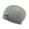 Men|Women TYR Sport Swim Caps|Swim Accessories | Tyr Adult Long Hair Silicone Wrinkle-Free Swim Cap