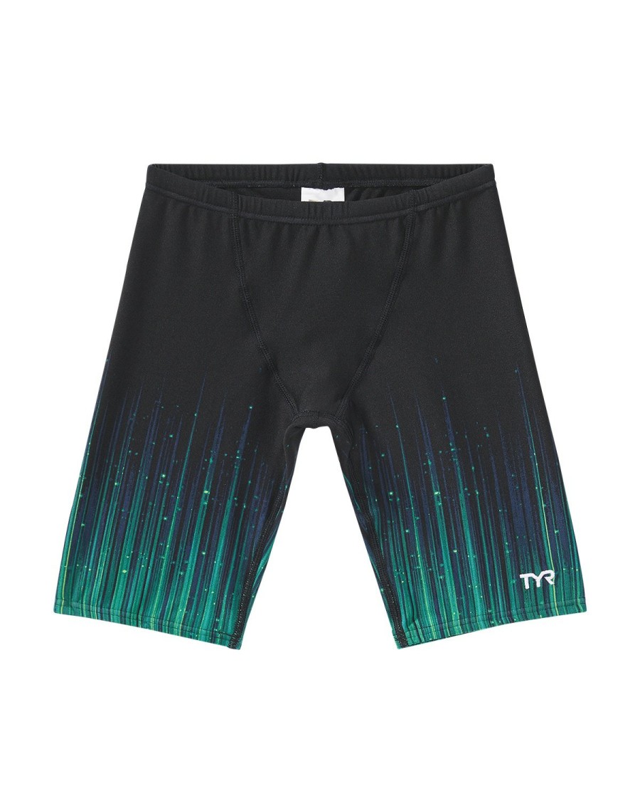 Kids TYR Sport Competition Swimwear | Tyr Durafast Elite® Boys' Jammer Swimsuit - Speedwarp