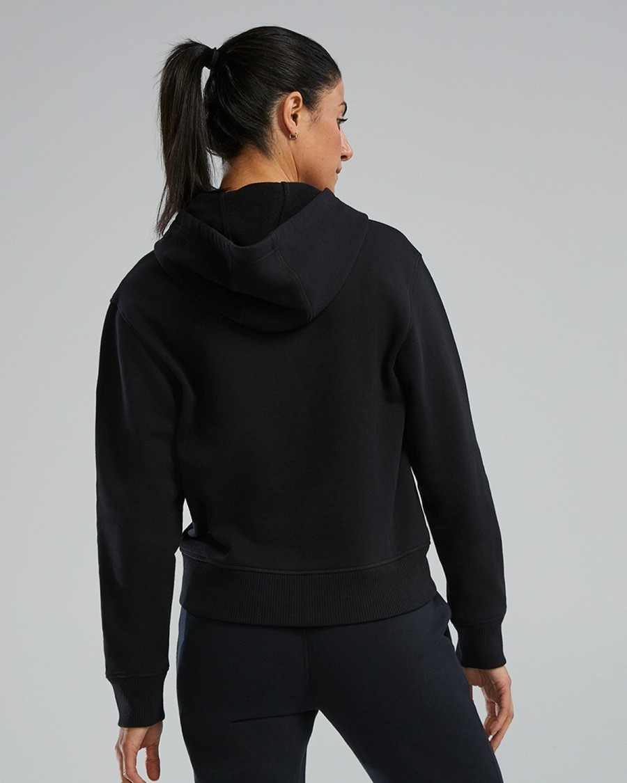 Women TYR Sport Outerwear|Hoodies & Sweatshirts | Tyr Ultrasoft Women'S Heavyweight Terry Full-Zip Hoodie - Solid