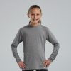 Kids TYR Sport Sportswear | Tyr Sundefense Kids' Long Sleeve Crew - Solid