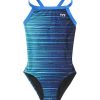 Kids TYR Sport Competition Swimwear | Tyr Durafast Elite® Girls' Diamondfit Swimsuit - Speedwarp