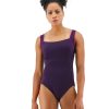 Women TYR Sport One Piece|Beach & Board|Controlfit Suits | Tyr Durafast Elite® Women'S Square Neck Controlfit Swimsuit - Solid