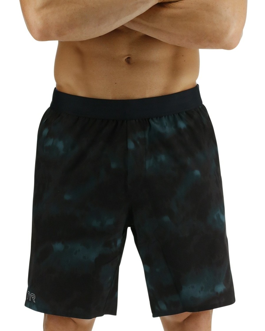 Men TYR Sport Shorts | Tyr Hydrosphere Men'S Unlined 9" Unbroken Shorts - Turbulent