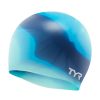 Kids|Men|Women TYR Sport Swim Caps|Swim Accessories | Tyr Youth Silicone Swim Cap - Tie Dye