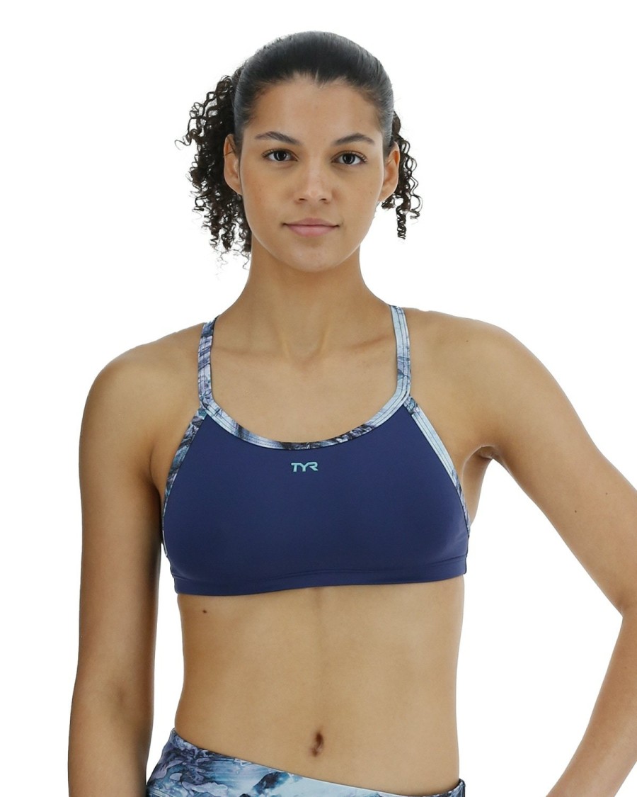 Women TYR Sport Beach & Board | Tyr Women'S Diamondfit Top - Solid