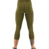 Women TYR Sport Leggings | Tyr Base Kinetic Women'S High-Rise 21" Leggings - Solid