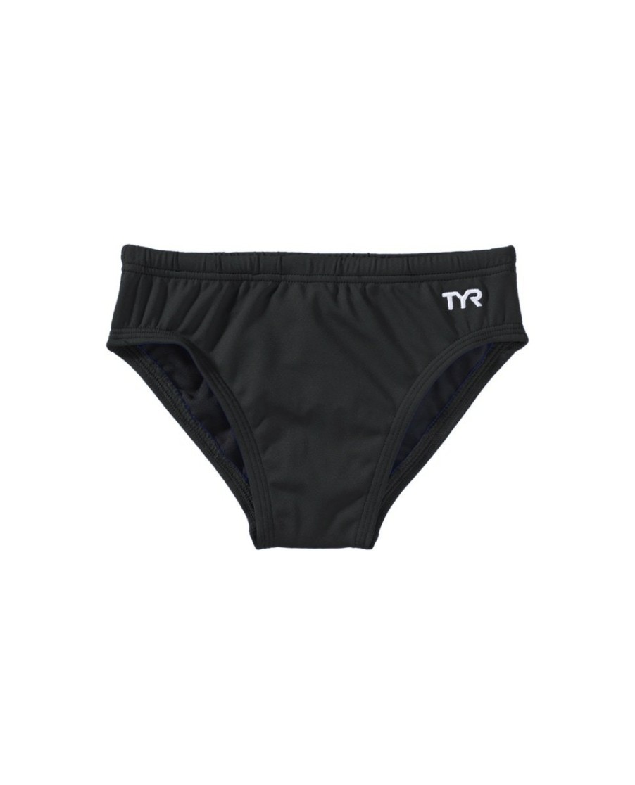 Kids TYR Sport Competition Swimwear | Tyr Durafast Elite® Boys' Brief Swimsuit - Solid