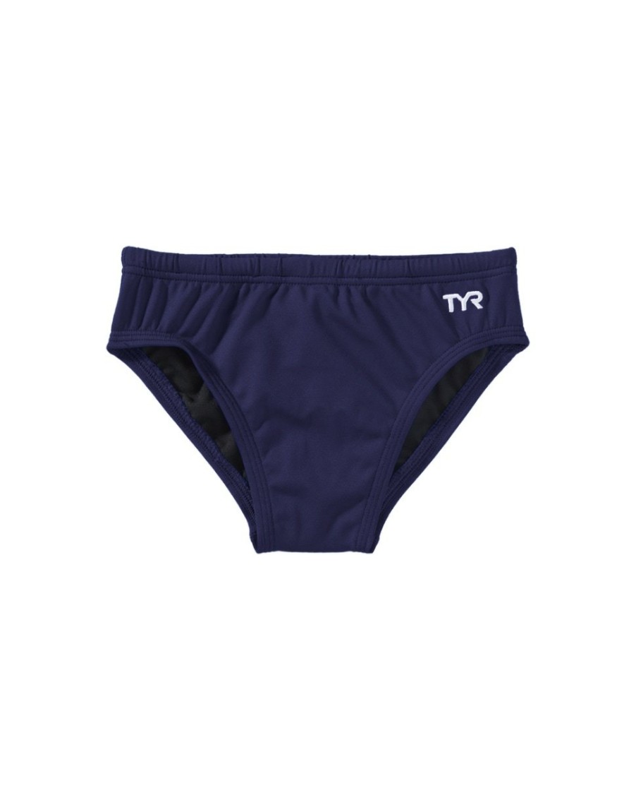 Kids TYR Sport Competition Swimwear | Tyr Durafast Elite® Boys' Brief Swimsuit - Solid