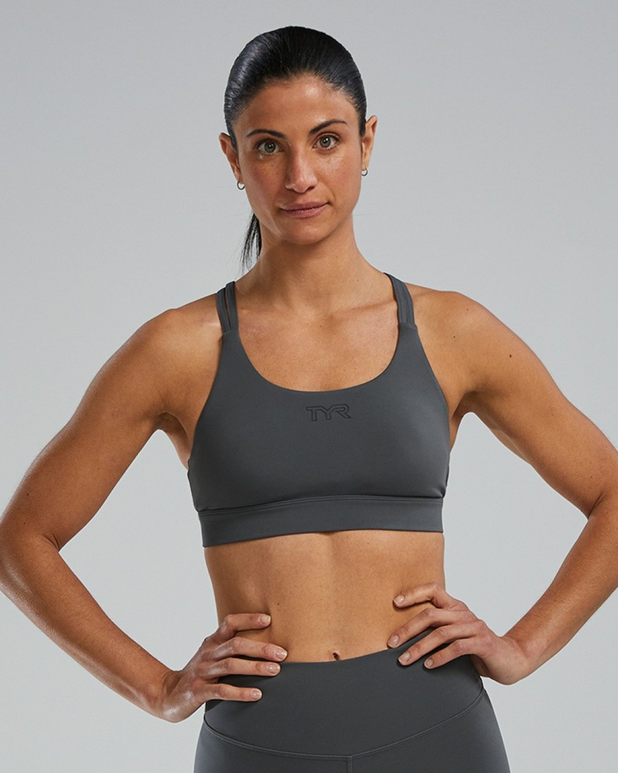 Women TYR Sport Sports Bras | Tyr Joule Elite Women'S Dual-Strap Sports Bra - Solid