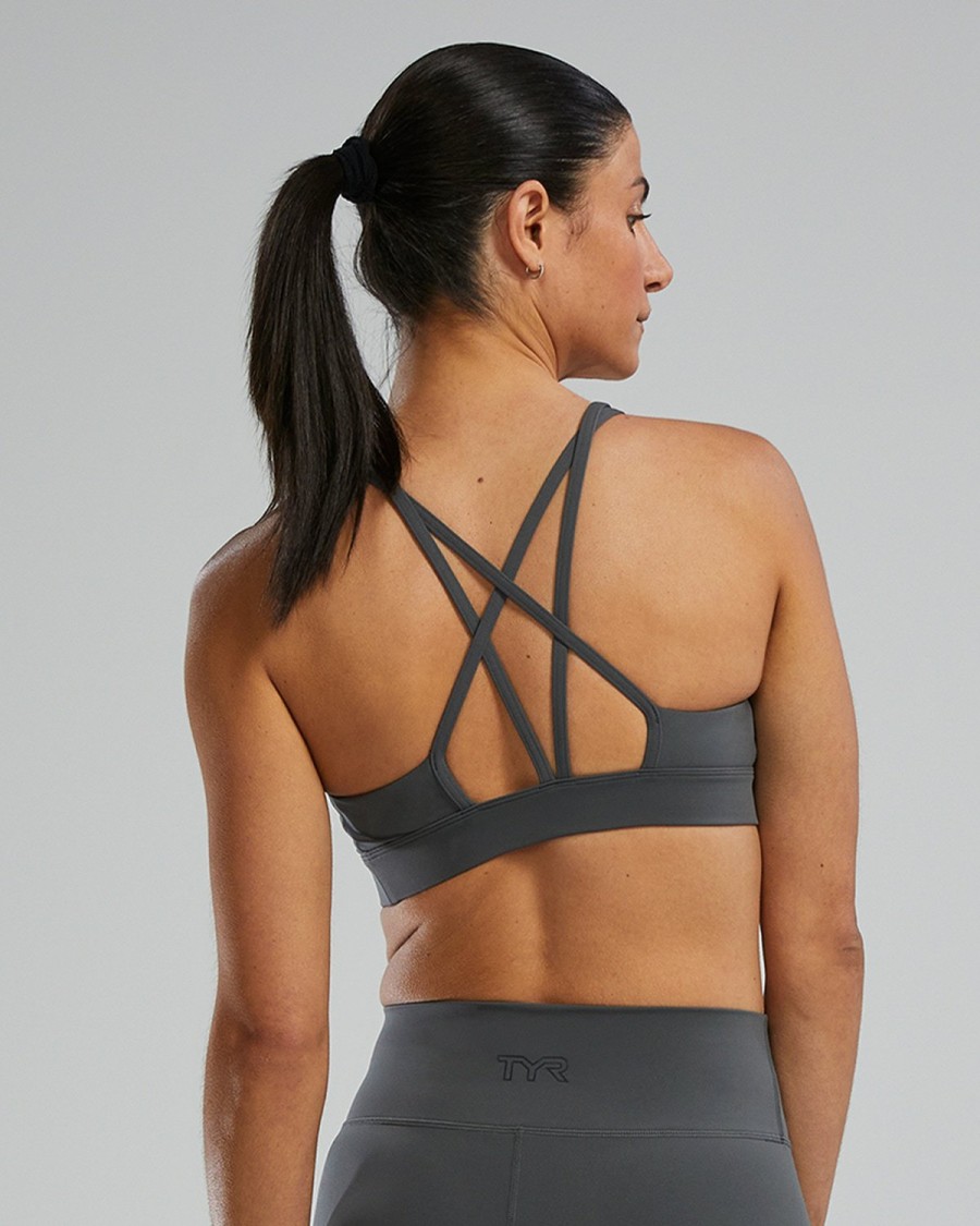 Women TYR Sport Sports Bras | Tyr Joule Elite Women'S Dual-Strap Sports Bra - Solid