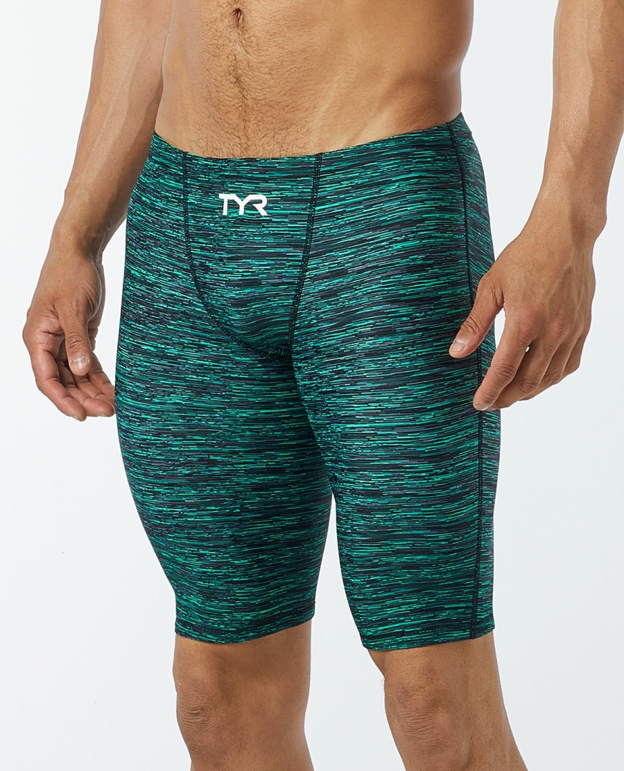 Men TYR Sport Technical Suits | Tyr Men'S Thresher® Jammer Swimsuit - Baja