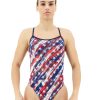 Women TYR Sport Trinityfit|One Piece|Training Suits | Tyr Durafast One® Women'S Trinityfit Swimsuit - Homeland