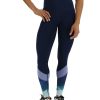 Women TYR Sport Leggings | Tyr Base Kinetic Women'S High-Rise 28" Leggings - Forge