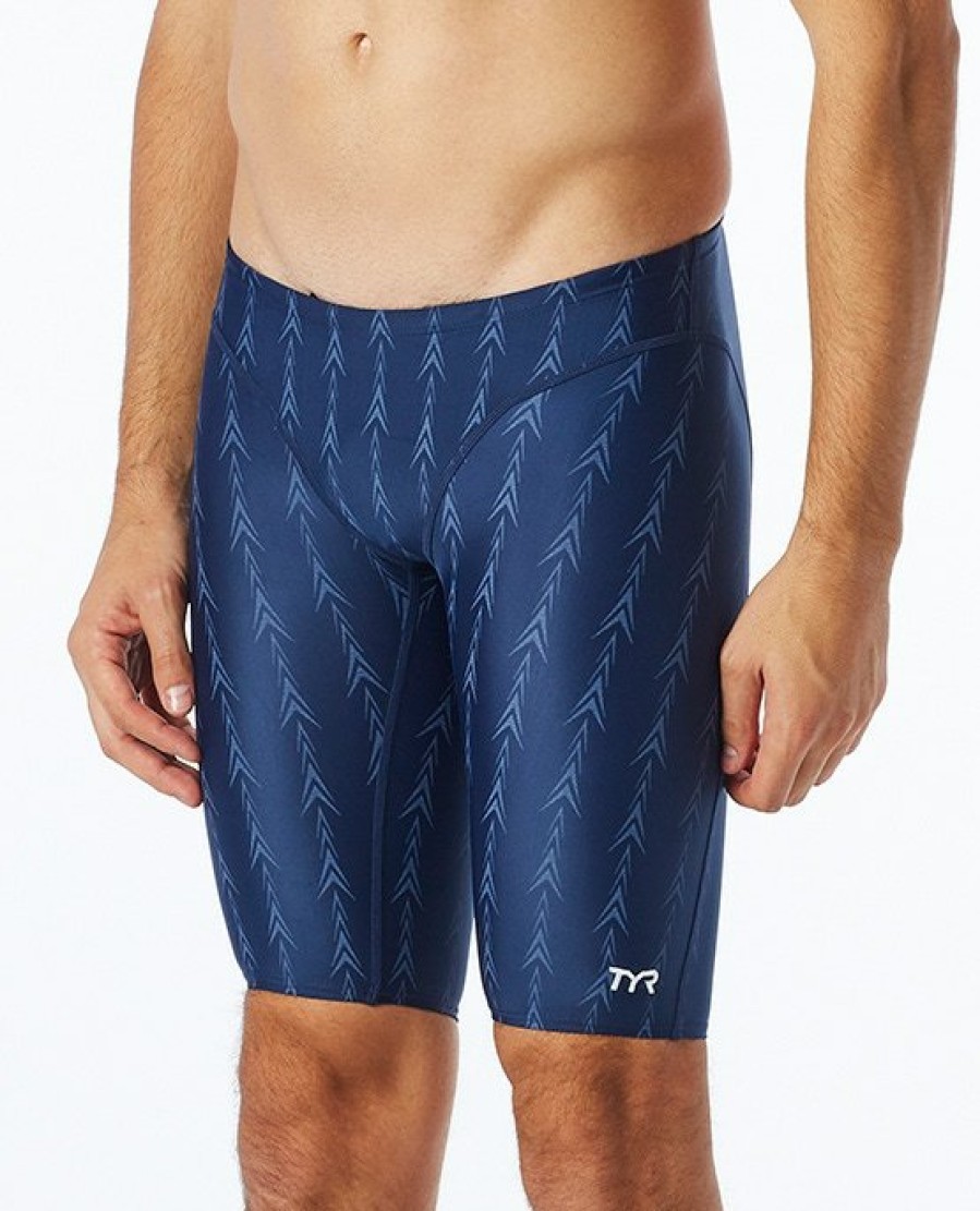 Men TYR Sport Technical Suits | Tyr Men'S Fusion 2 Jammer Swimsuit