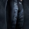 Men TYR Sport Technical Suits | Tyr Men'S Shockwave High-Waist Jammer Swimsuit - Camo