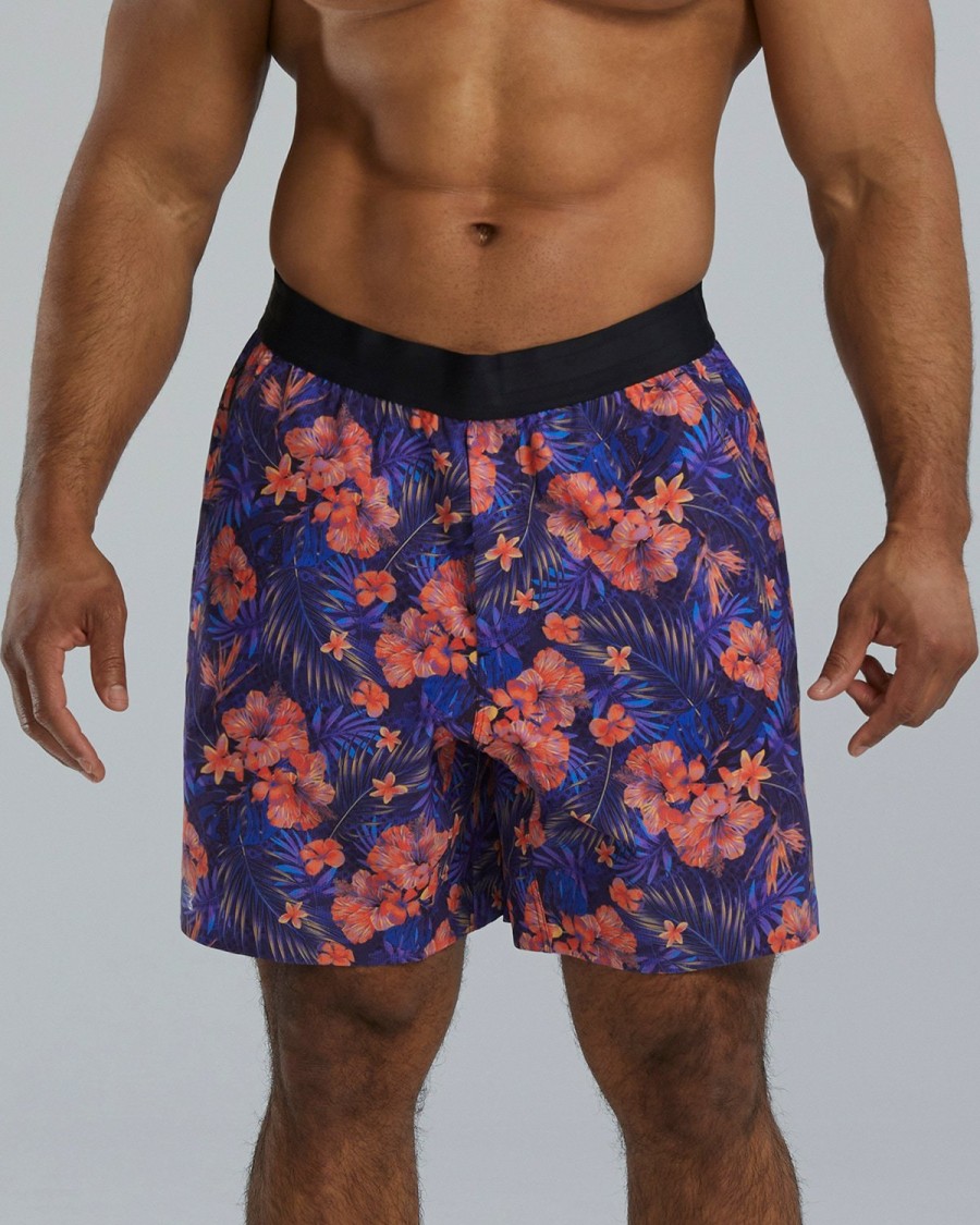 Men TYR Sport Shorts | Tyr Hydrosphere Men'S Unlined 7" Unbroken Shorts - Dania