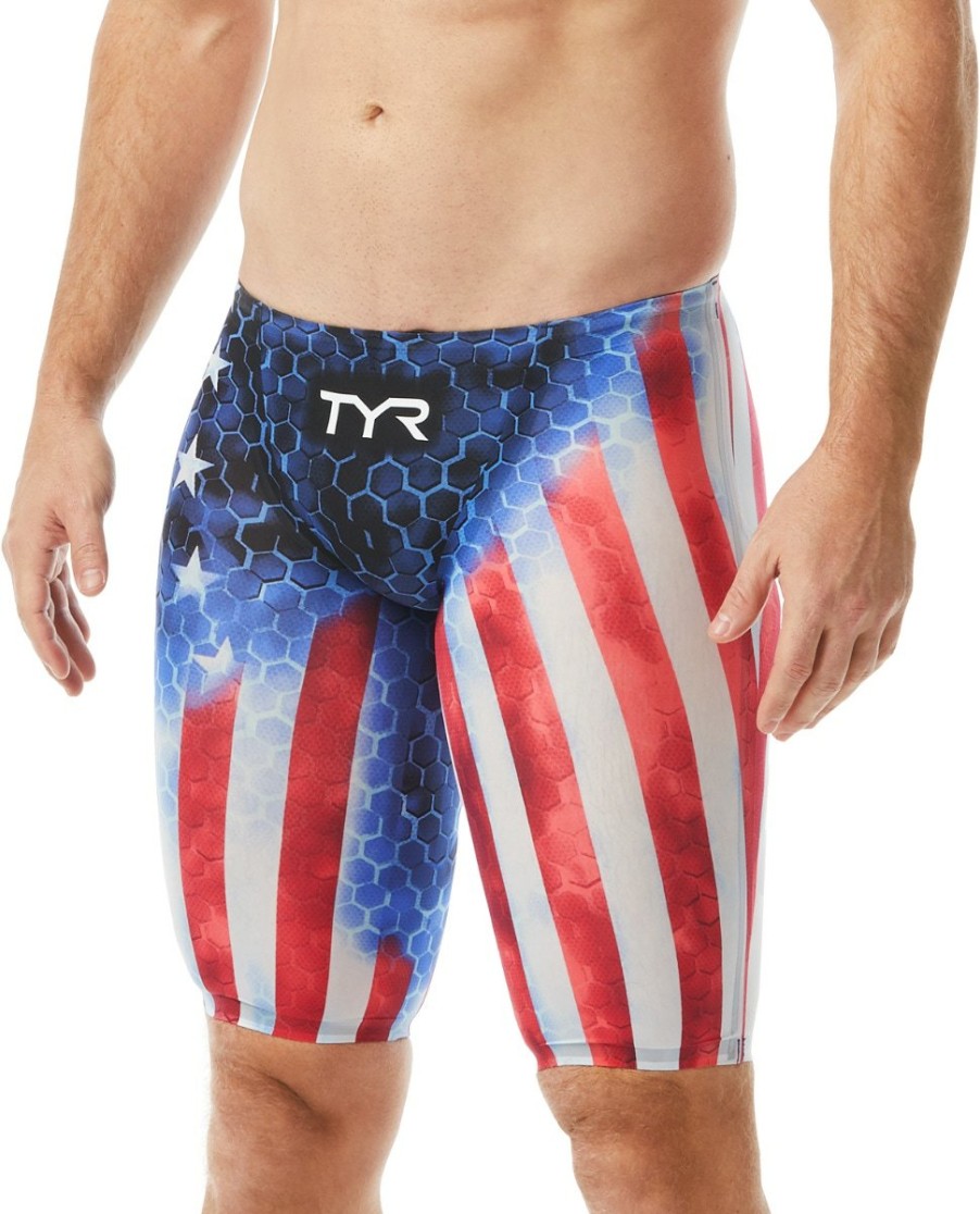 Men TYR Sport Technical Suits | Tyr Men'S Avictor® Jammer - Supernova Usa