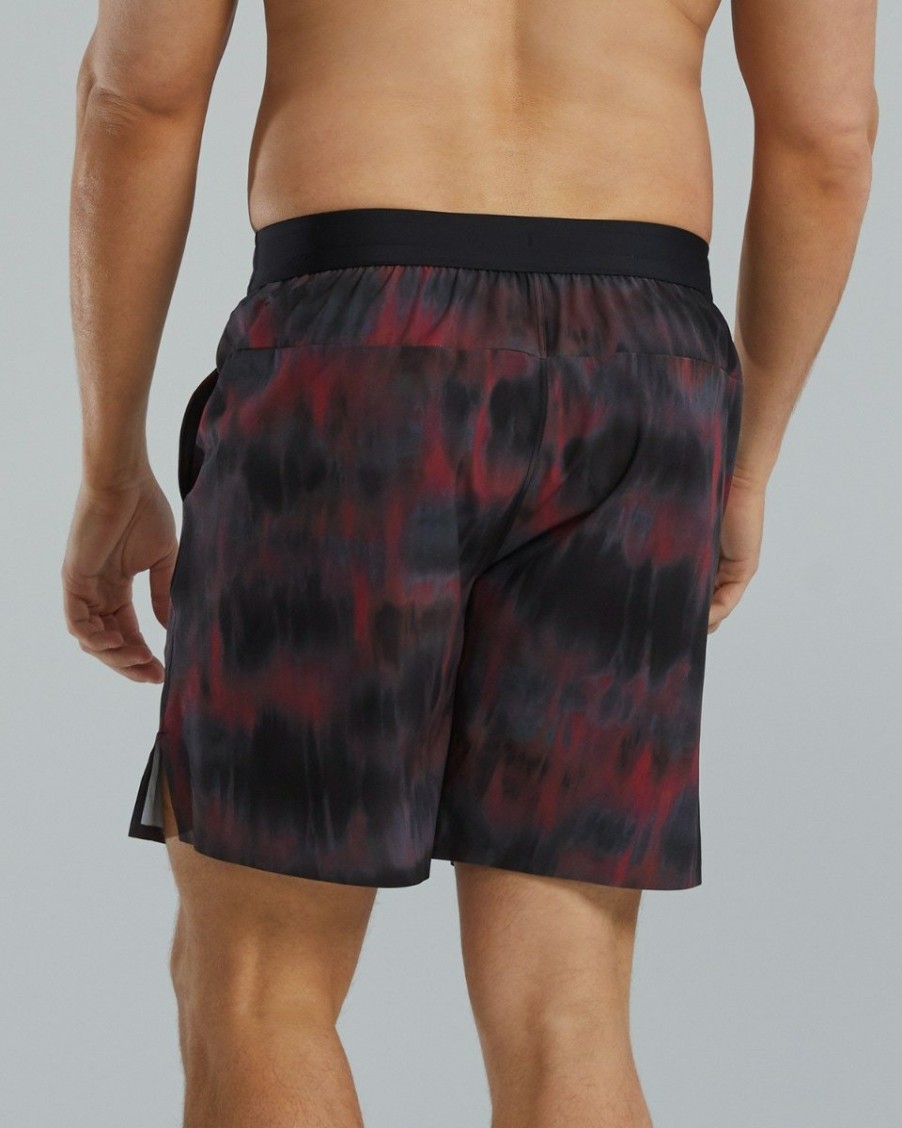 Men TYR Sport Shorts | Tyr Hydrosphere Men'S Unlined 7" Unbroken Shorts - Spectrik