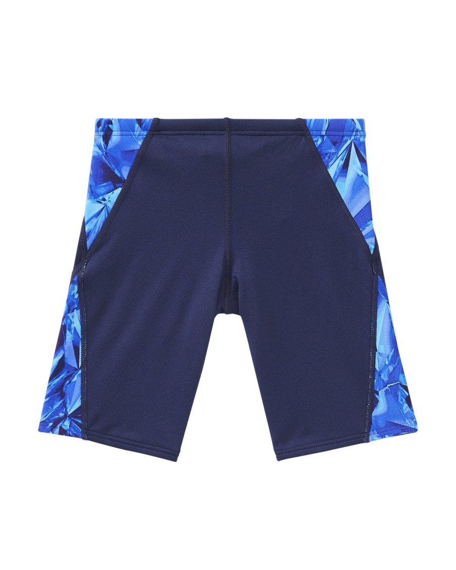 Kids TYR Sport Competition Swimwear | Tyr Durafast Elite® Boys' Blade Splice Jammer Swimsuit - Crystalized