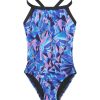 Kids TYR Sport Competition Swimwear | Tyr Durafast Elite® Girls' Diamondfit Swimsuit - Crystalized