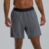 Men TYR Sport Shorts | Tyr Hydrosphere Men'S Unlined 7" Unbroken Big Logo Shorts - Solid