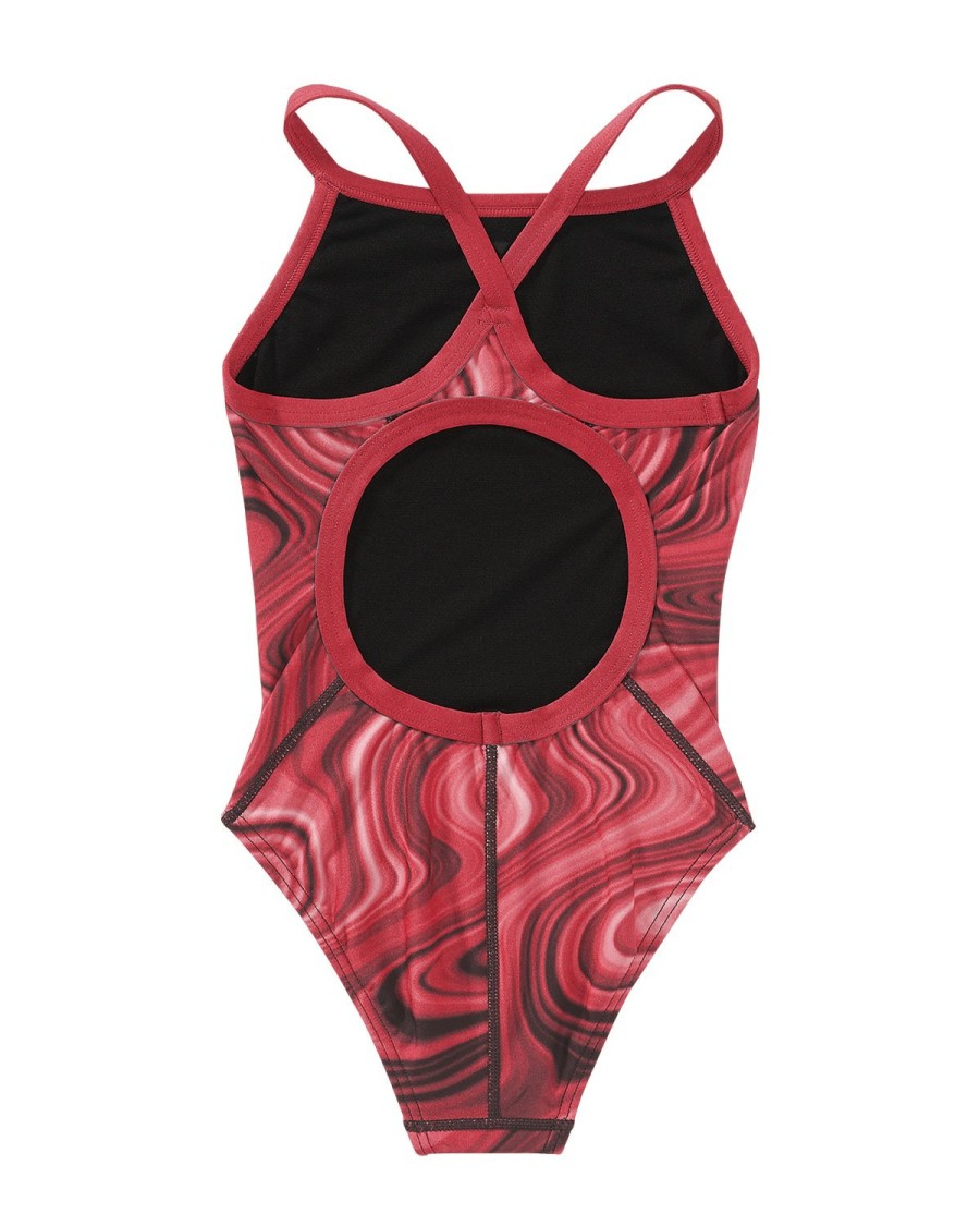 Kids TYR Sport Competition Swimwear | Tyr Durafast Elite® Girls' Diamondfit Swimsuit - Vitality