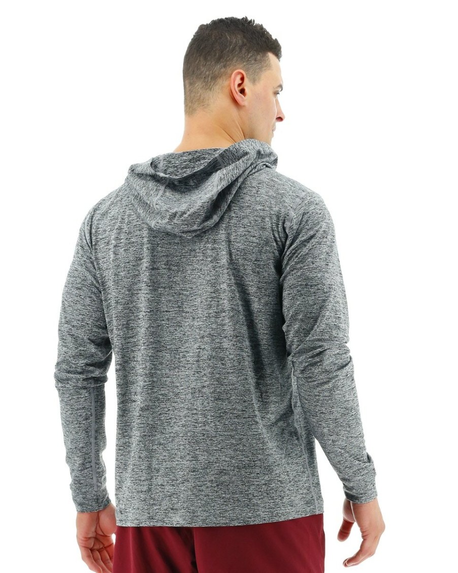 Men TYR Sport Hoodies & Sweatshirts | Tyr Sls Men'S Tech Performance Hoodie - Solid