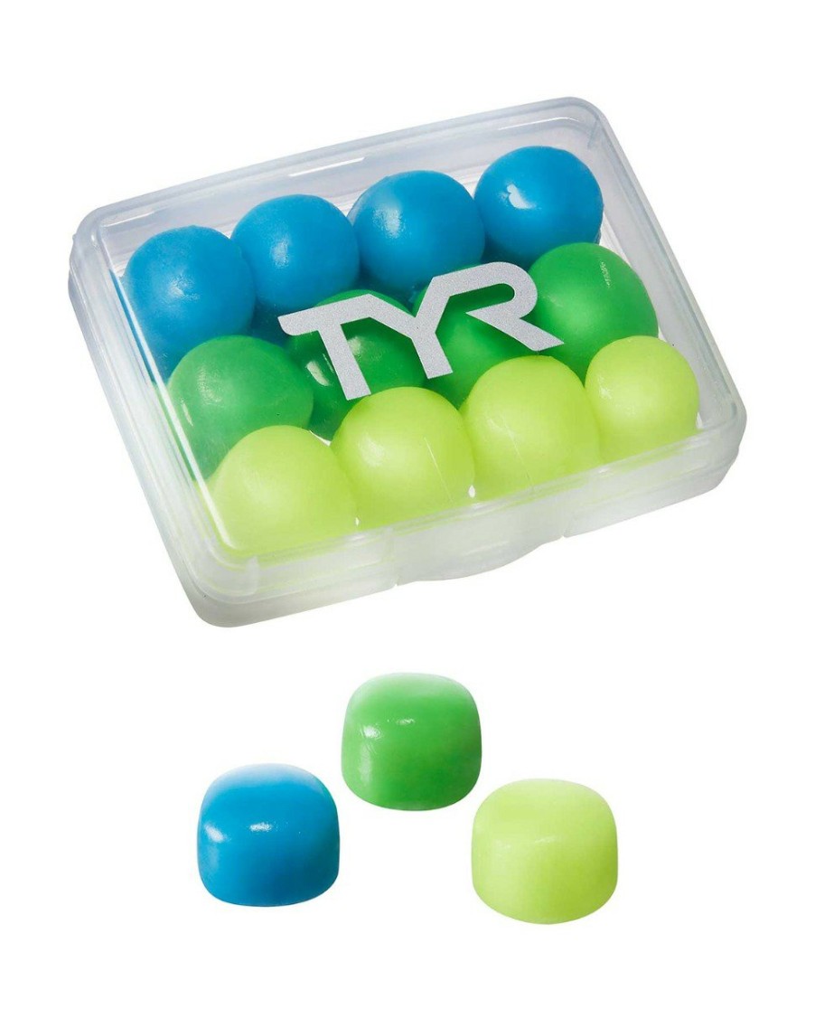 Men|Women TYR Sport Swim Accessories | Tyr Kids' Soft Silicone Ear Plugs - 12 Pack