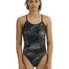 Women TYR Sport One Piece|Training Suits | Tyr Durafast Elite® Women'S Crosscut Tieback Swimsuit - Turbulent