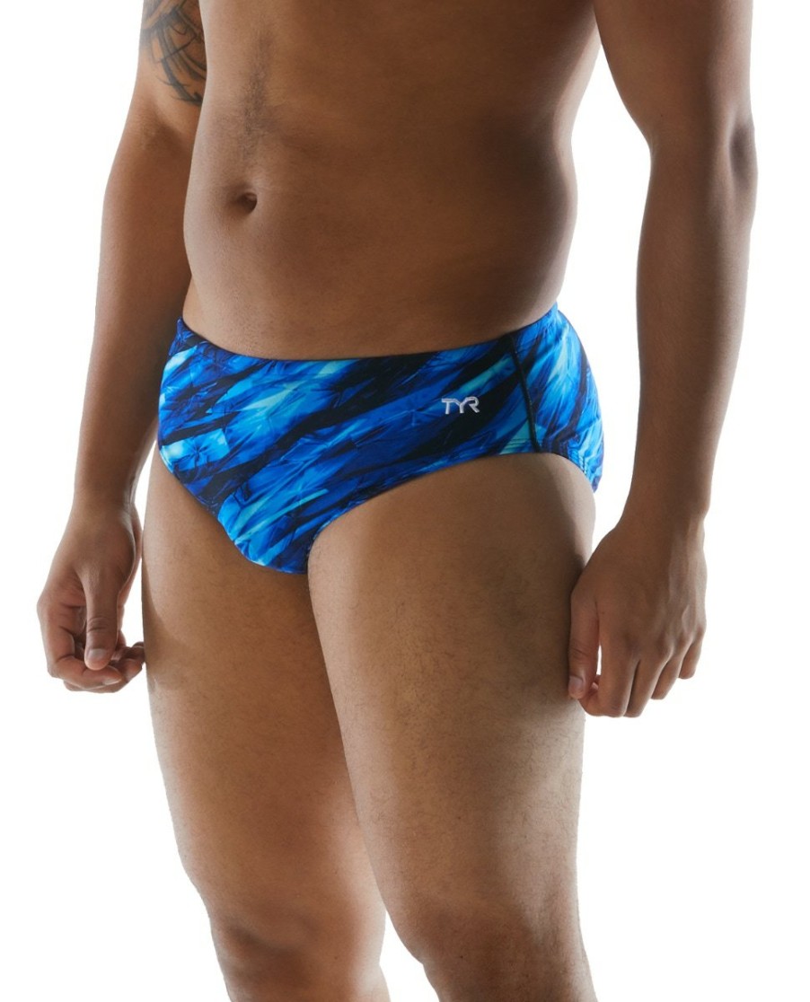 Men TYR Sport Team Suits | Tyr Durafast Elite® Men'S Brief Swimsuit - Vitric