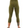 Women TYR Sport Leggings | Tyr Base Kinetic Women'S High-Rise 21" Leggings - Solid