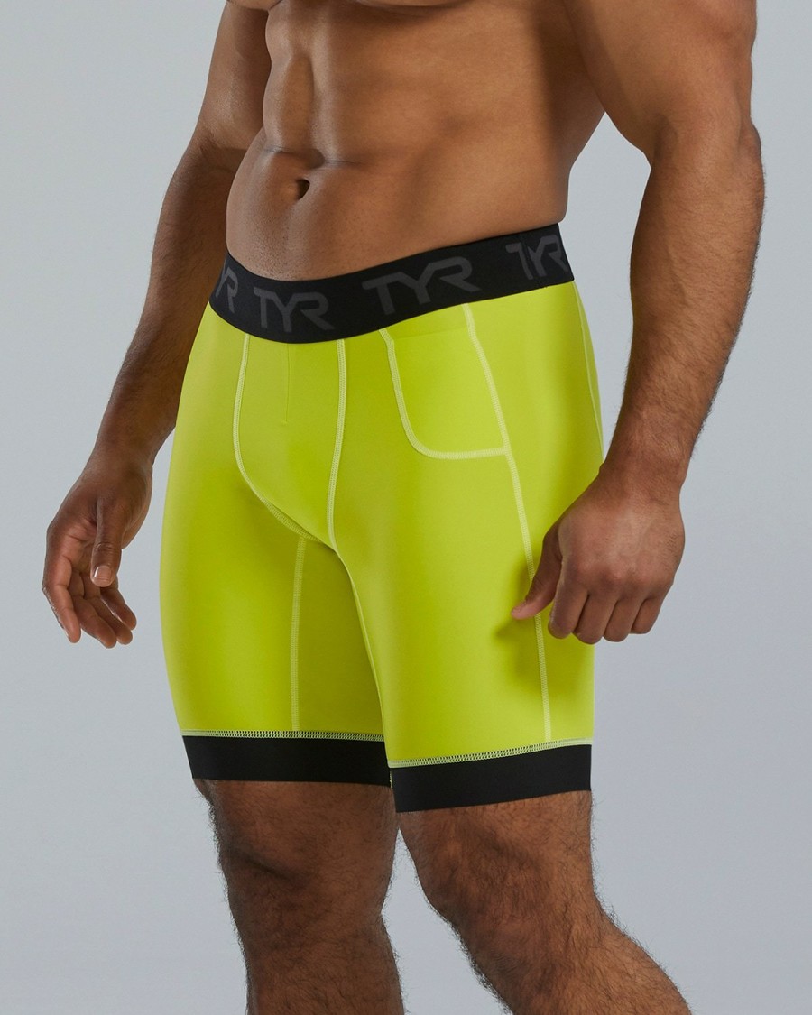 Men TYR Sport Compression | Tyr Compression Men'S Compression Short - Solid