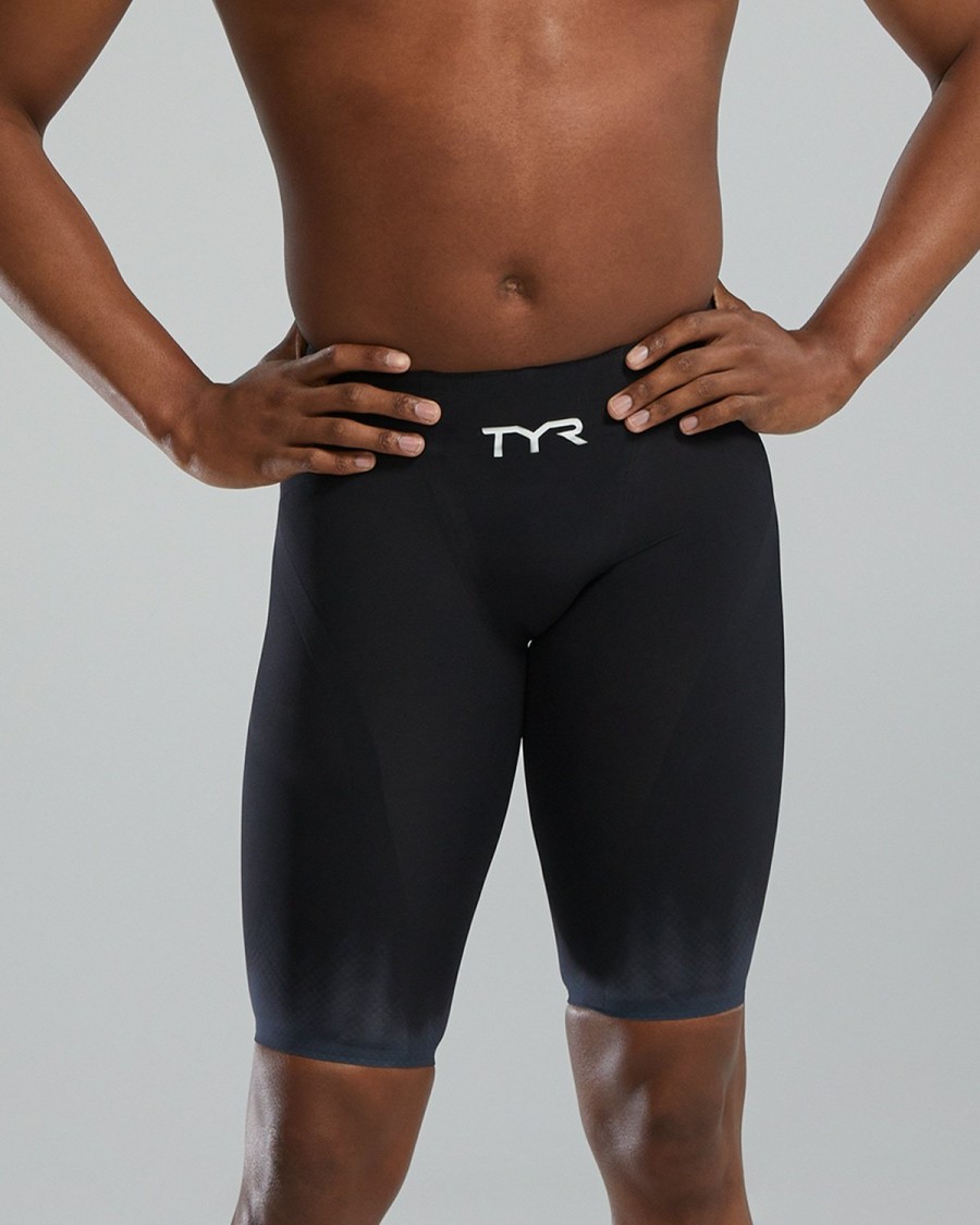 Men TYR Sport Technical Suits | Tyr Men'S Venzo High Waist Jammer Swimsuit - Influx