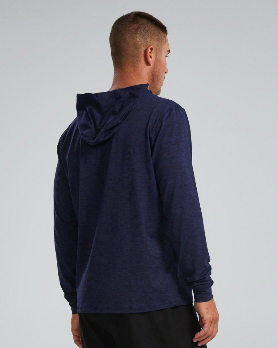 Men TYR Sport Hoodies & Sweatshirts | Tyr Sls Men'S Tech Performance Hoodie - Solid