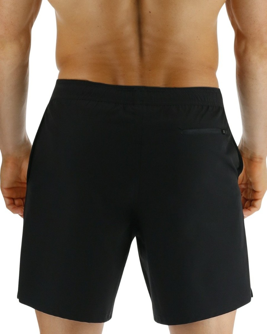 Men TYR Sport Beach & Board | Tyr Hydrosphere Men'S Skua 7" Volley Shorts - Solid