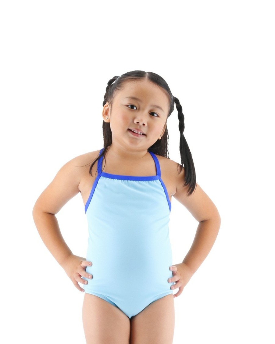 Kids TYR Sport Recreational Swimwear | Tyr Durafast Lite® Girls' Diamondfit Swimsuit - Solid