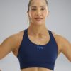 Women TYR Sport Sports Bras | Tyr Base Kinetic Women'S Crossback Sports Bra - Solid