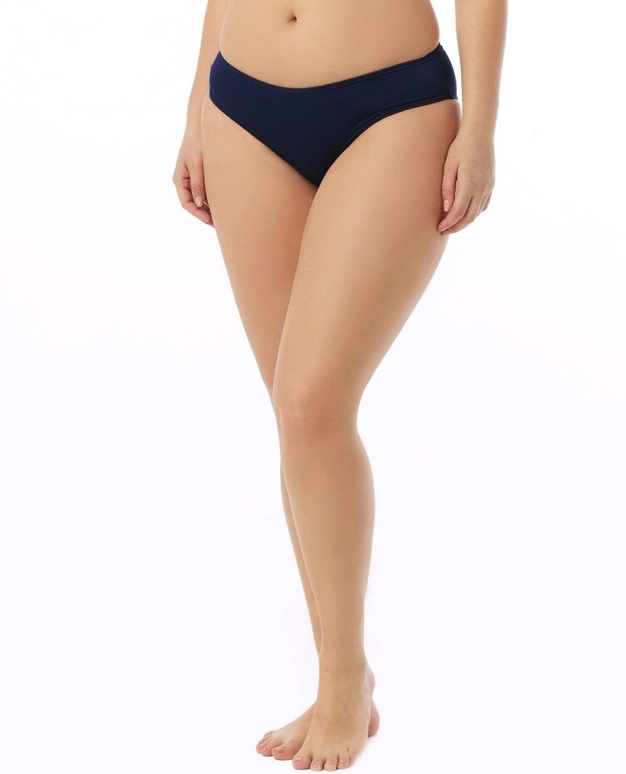 Women TYR Sport Two Piece | Tyr Durafast Elite® Women'S Plus Size Mid-Rise Bottom