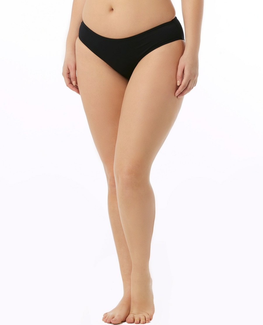 Women TYR Sport Two Piece | Tyr Durafast Elite® Women'S Plus Size Mid-Rise Bottom