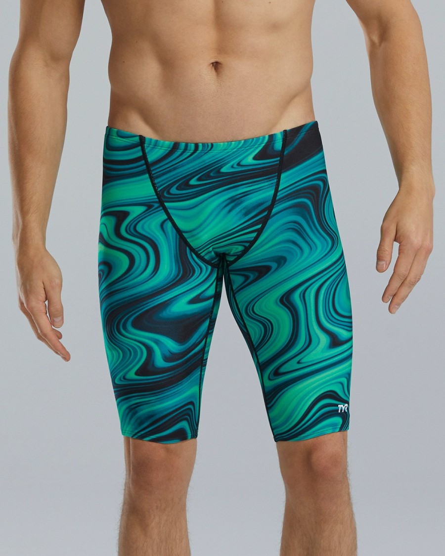 Men TYR Sport Training Suits|Team Suits | Tyr Durafast Elite® Men'S Jammer Swimsuit - Vitality