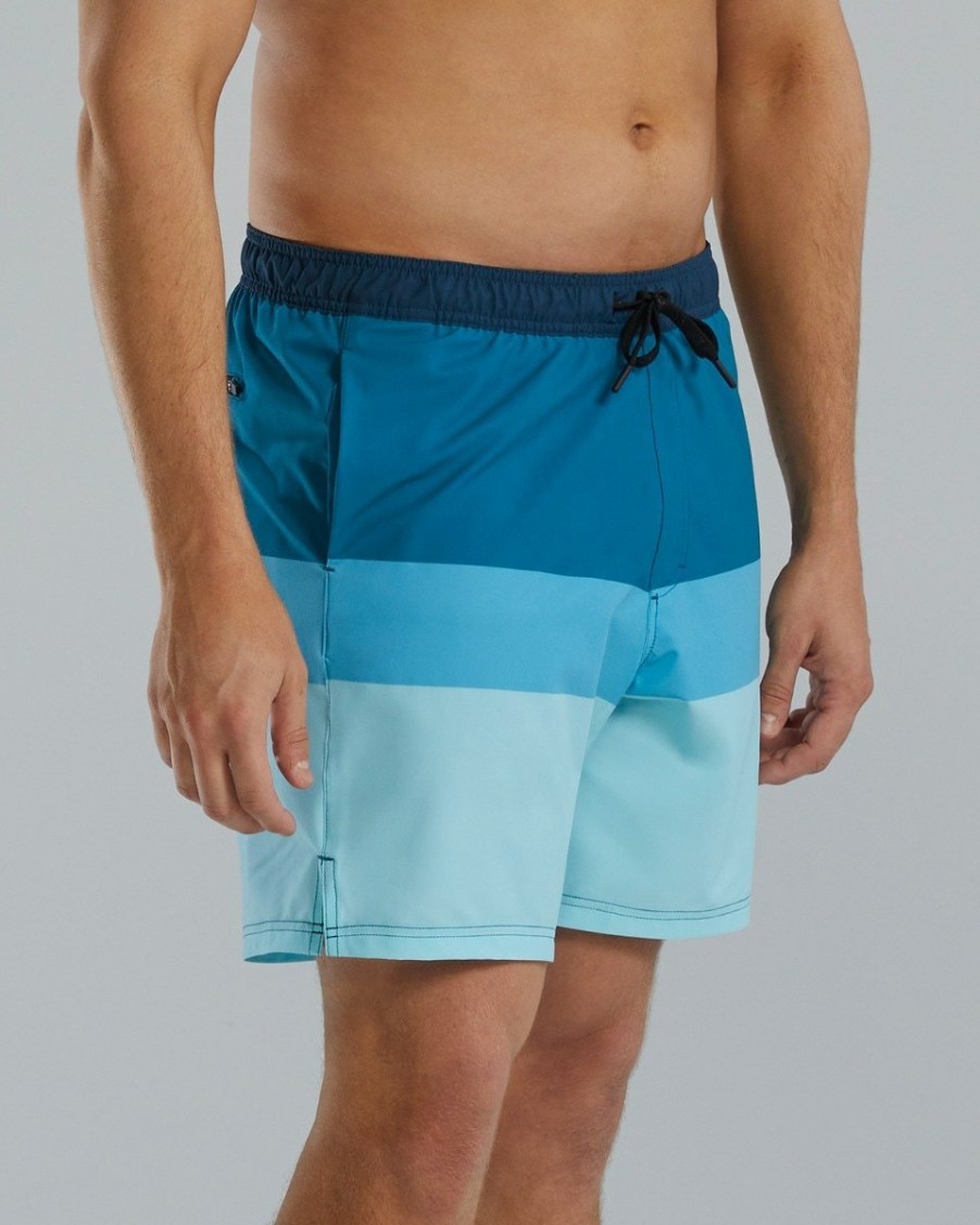 Men TYR Sport Beach & Board | Tyr Hydrosphere Men'S Skua 7" Volley Shorts - Norland