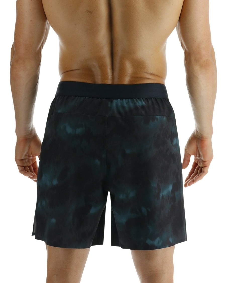 Men TYR Sport Shorts | Tyr Hydrosphere Men'S Unlined 7" Unbroken Shorts - Turbulent