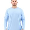 Men TYR Sport Shirts | Tyr Men'S Sundefense Long Sleeve Shirt