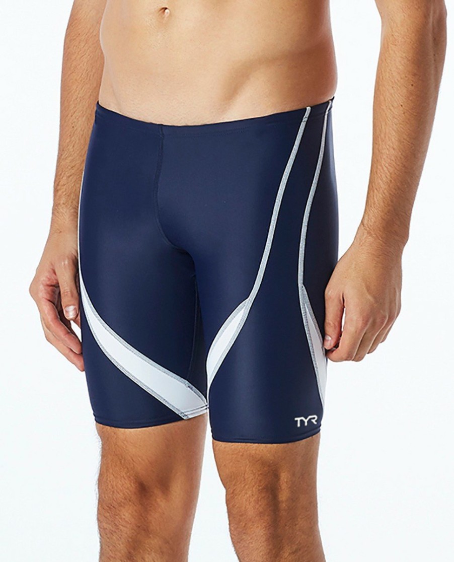 Men TYR Sport Team Suits | Tyreco Men'S Alliance Jammer Swimsuit - Splice