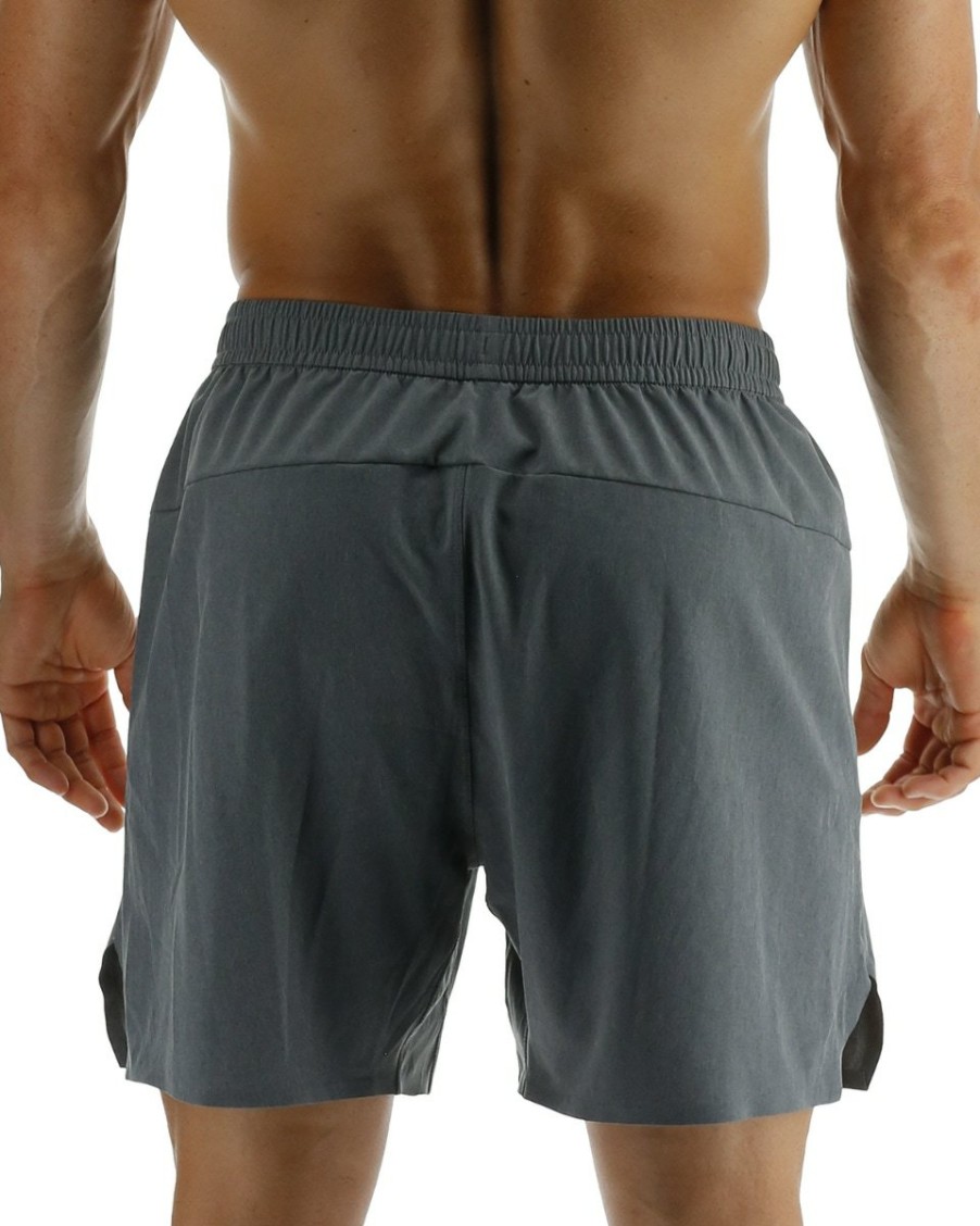 Men TYR Sport Shorts | Tyr Hydrosphere Men'S Unlined 6" Momentum Shorts - Solid